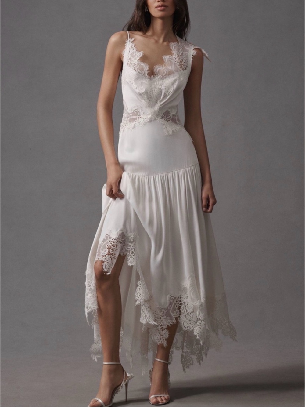 BHLDN Anthropologie Drop-Waist Midi Dress *NWT*